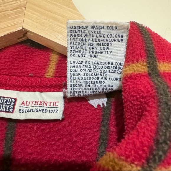 Women’s Vintage Faded Glory Plaid Fleece Western Button Down Jacket Size: S 4/6 - Picture 6 of 16